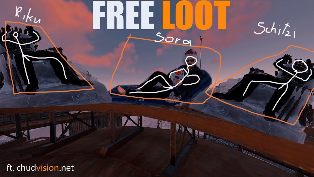 DOMINATING a RUST WIPE with the BEST PRIVATE RUST EXTERNAL CHEAT ft.chudvision