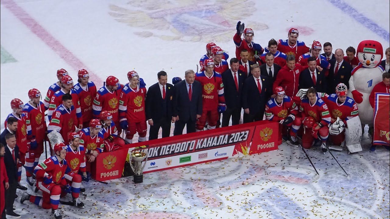 Россия-U25 5:2 Казахстан с трибуны Ледового дворца