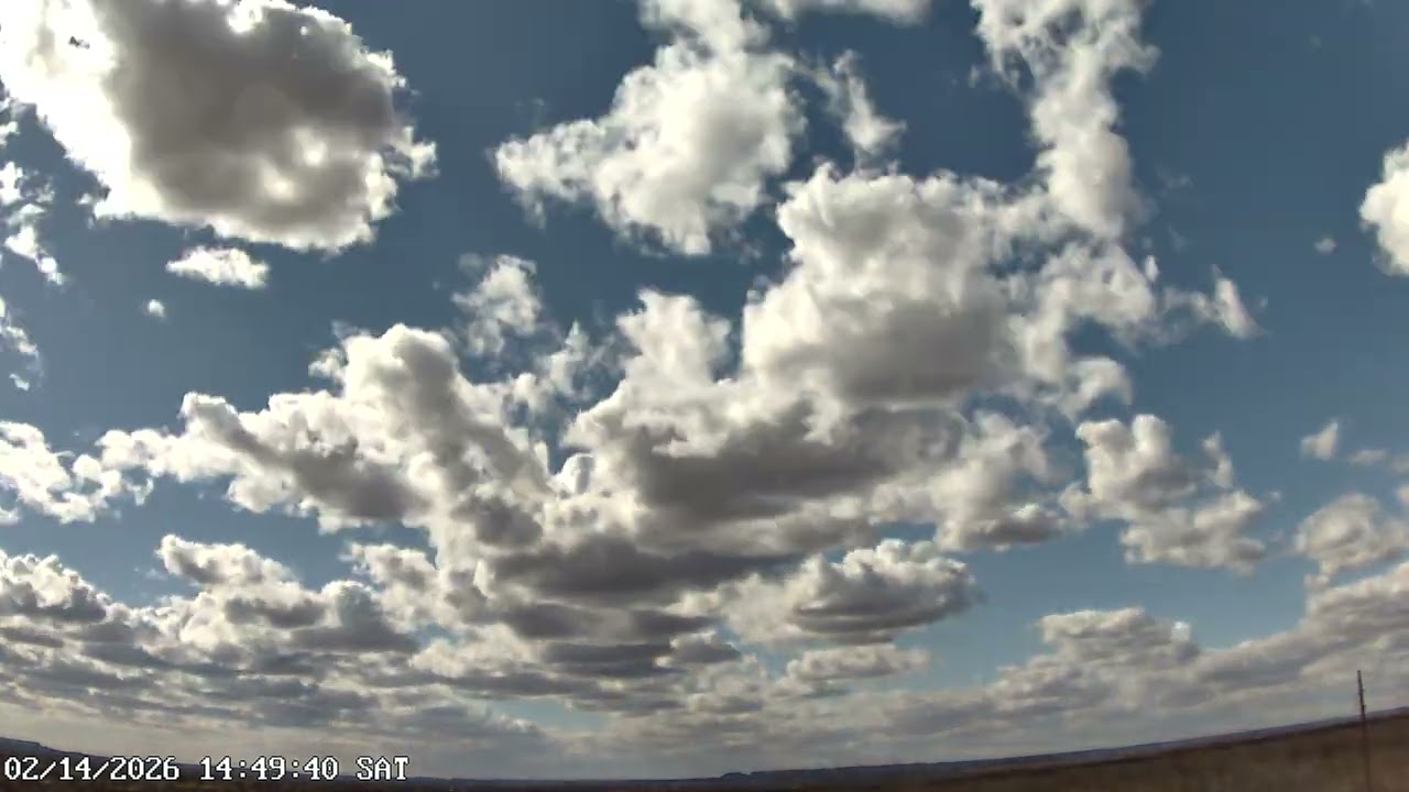 02/14/26 Time Lapse - Lake Alan Henry Weather - Texas