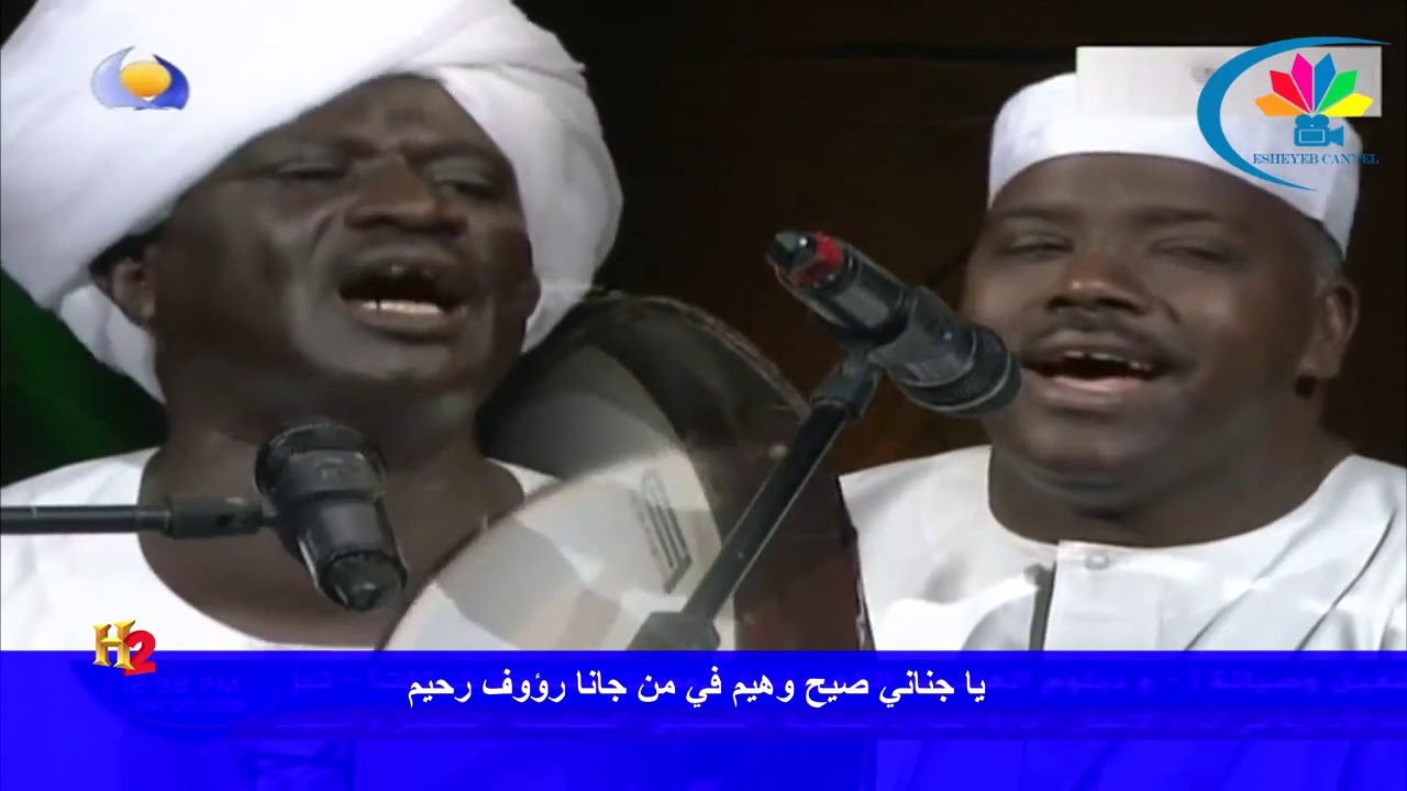 اداء قمة في الروعة من المادح مالك لقصيدة الشيخ البرعي -  يا جناني صيح وهيم