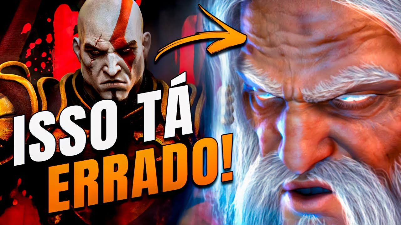 TODOS OS ERROS EM GOD OF WAR 2 - ANÁLISE MITOLÓGICA