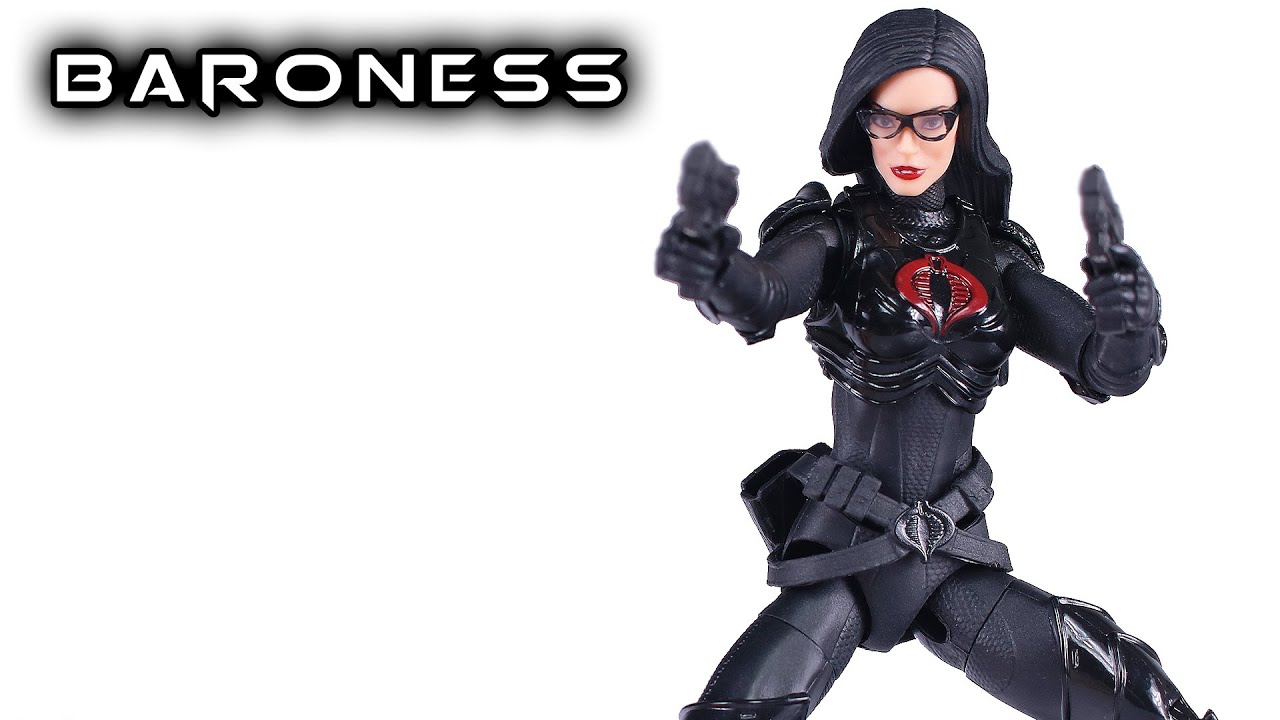 G.I. Joe Classified Series BARONESS Walmart Exclusive Retro Action Figure Review