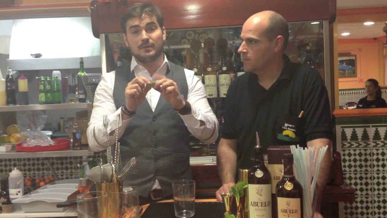 Como preparar un mojito de Ron Abuelo