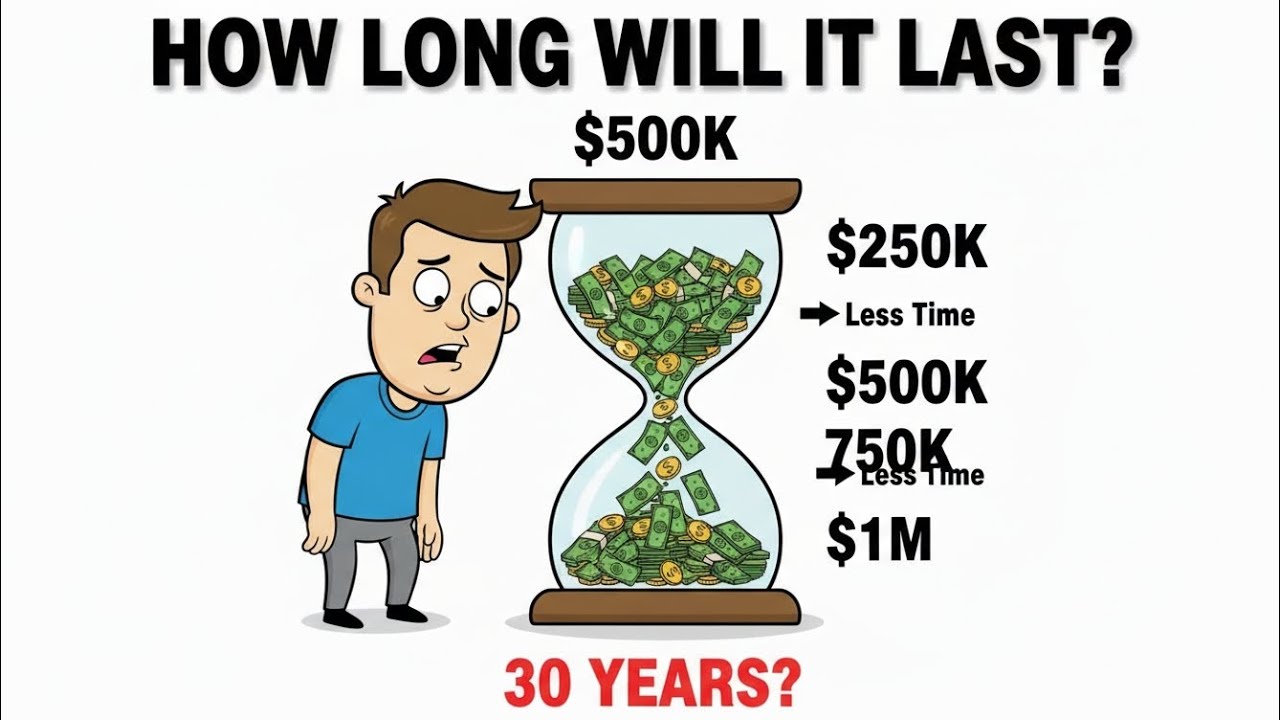 How Far Will $250K, $500K, $750K, or $1M Take You in Retirement — For a Single Earner?