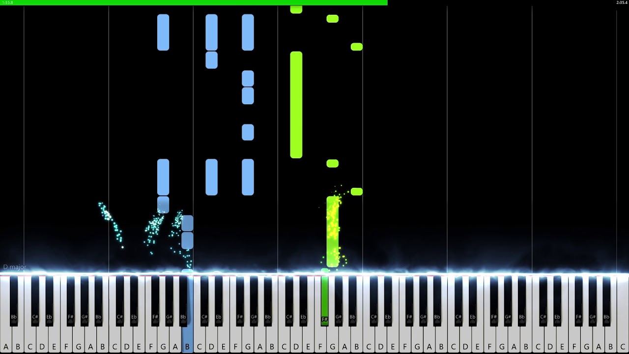 Zelda Wind Waker - The Great Sea (Synthesia)