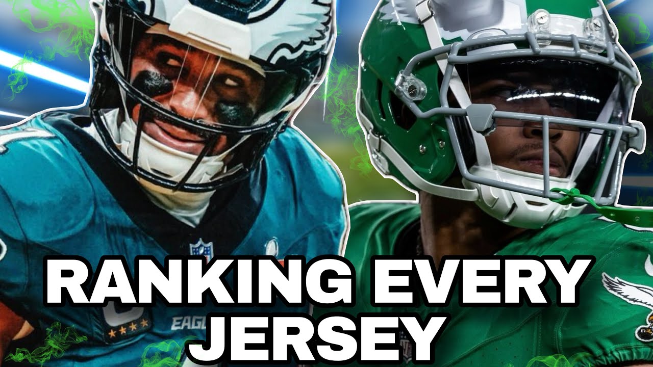 RANKING Every Philadelphia Eagles Jersey/Uniform On a Tier List!!!