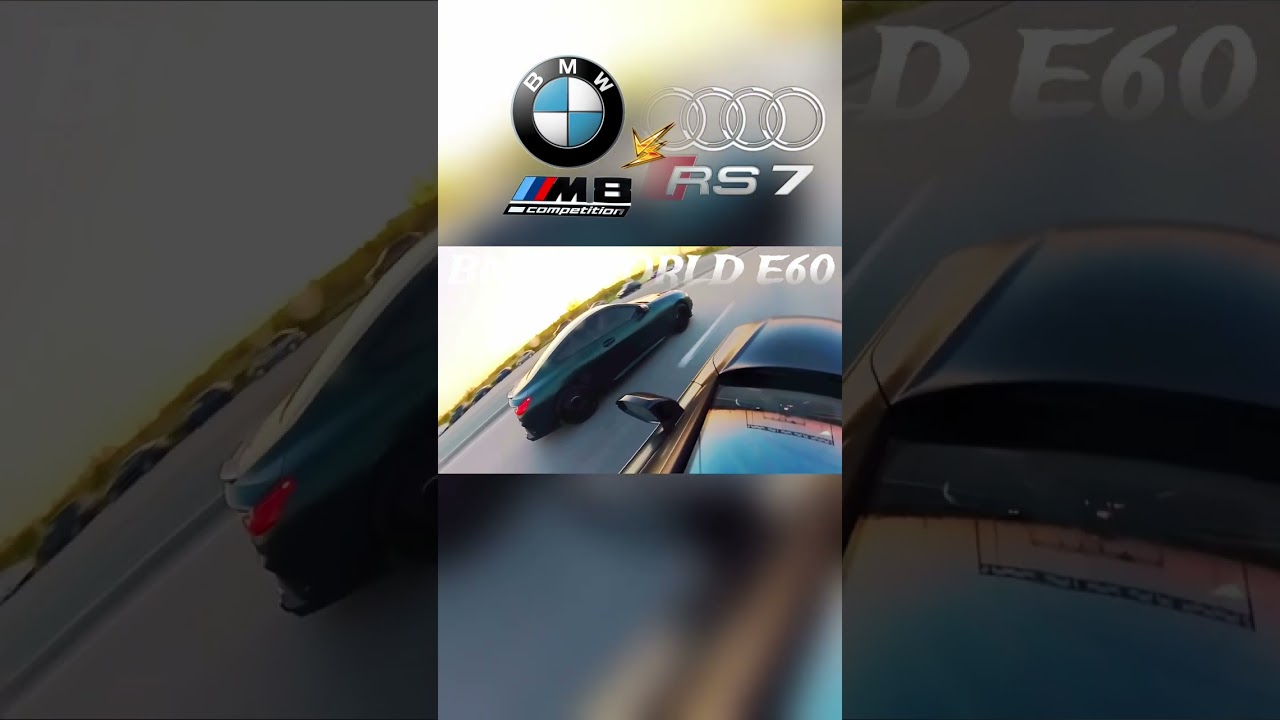 BMW M8 VS Audi RS7 
