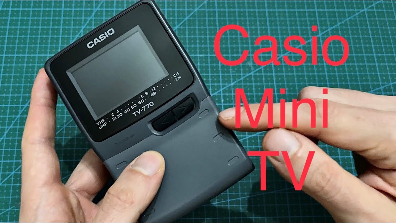 Casio Cep Televizyonu TV-770