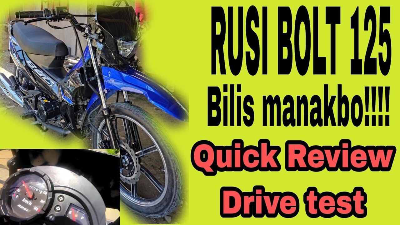 Rusi Bolt 125 2022 | Quick Review,Bad side, Good side, Top Speed.
