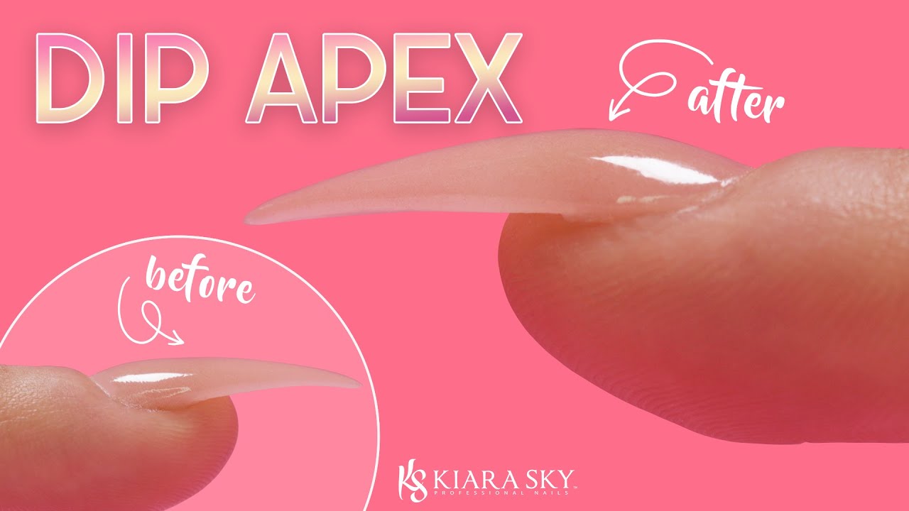 💅🏼 How to Build An Apex on Your Nail Using Dip Powder ✨ Nail Tutorial 💕