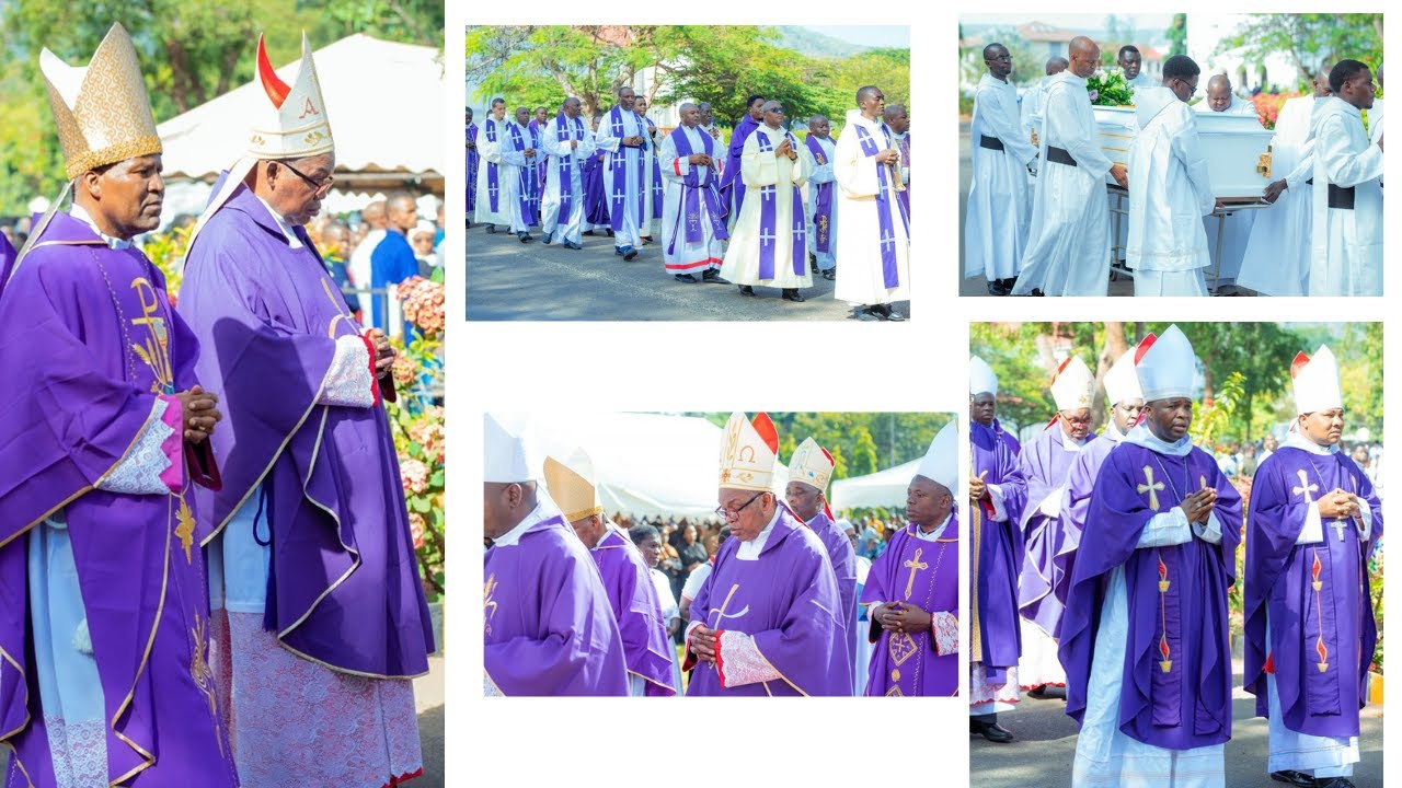 Tazama Maandamano Misa ya Mazishi ya Mapadre Wawili & Bruda Mmoja / Ndanda Mtwara.