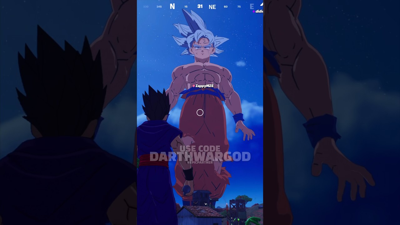 Gohan vs Goku #fortnite #dragonball