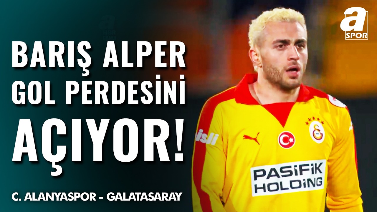 GOL Barış Alper Yılmaz | Corendon Alanyaspor 0-1 Galatasaray | Ziraat T&uuml;rkiye Kupası A Grubu
