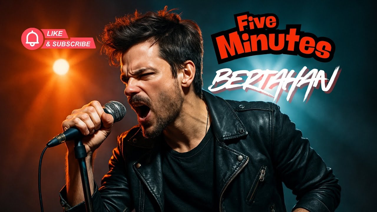 BERTAHAN - FIVE MINUTES | ROCK VERSION CADAS