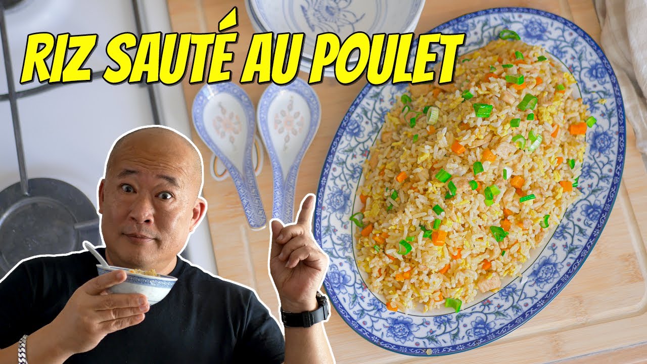 Riz sauté au poulet - Le Riz Jaune