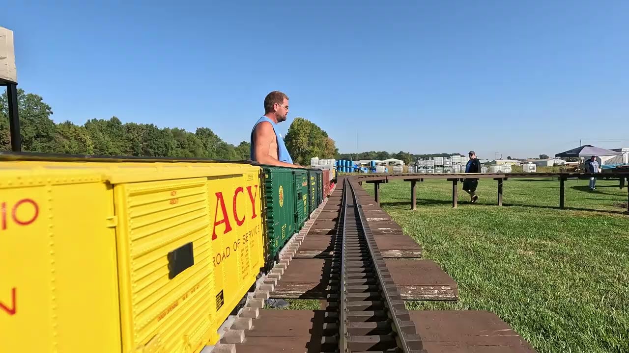 RLD Hobbies Albion IL fall open house Sep. 29.+30. 2023, cab view with sound #gscale