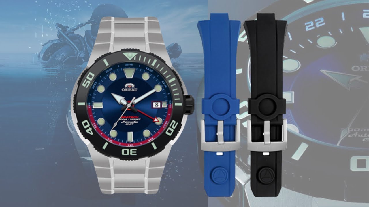 Orient Seatech NH3TT001 D1GX Automático GMT Apresentação