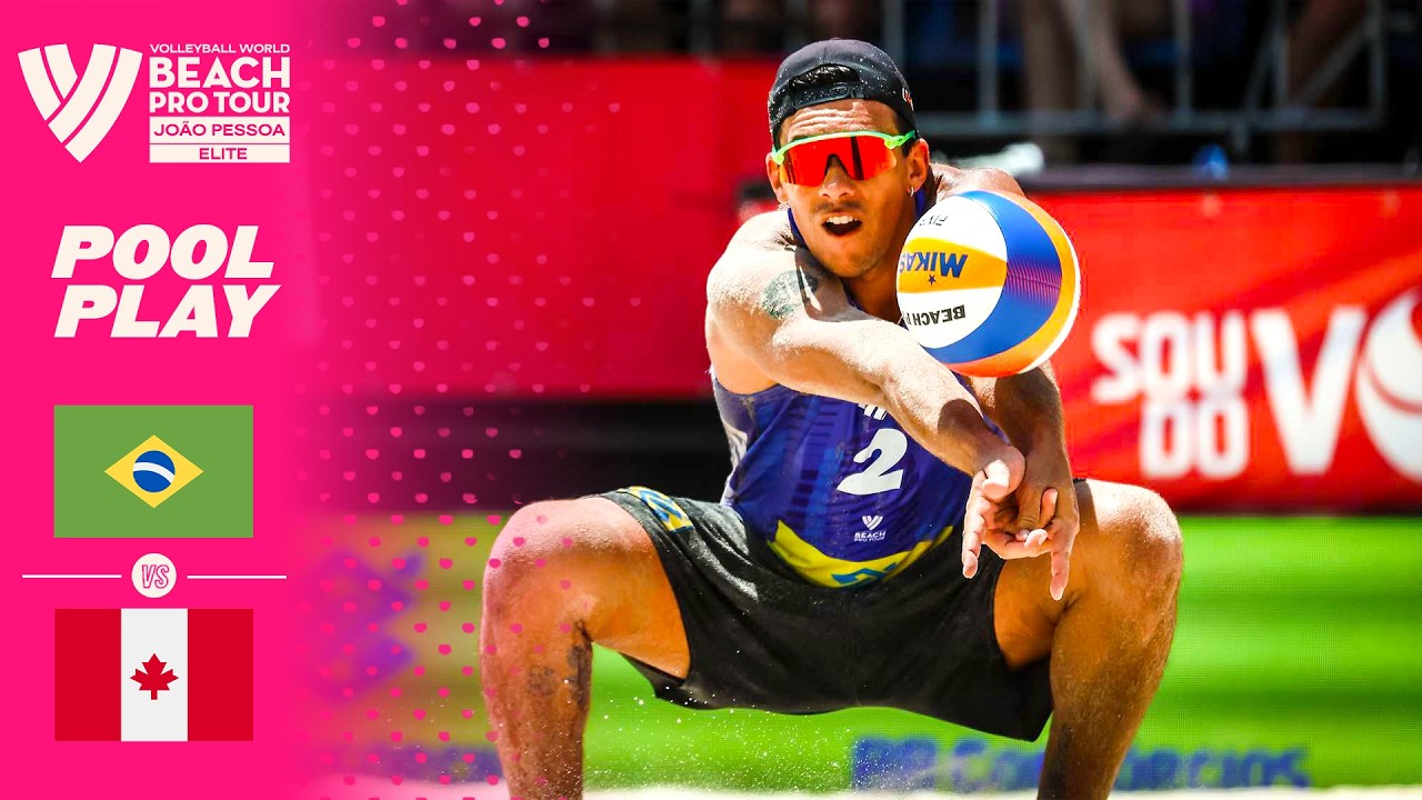 Evandro/Arthur Lanci vs. Schachter/Pickett - Pool Play Highlights | João Pessoa 2026 #BeachProTour