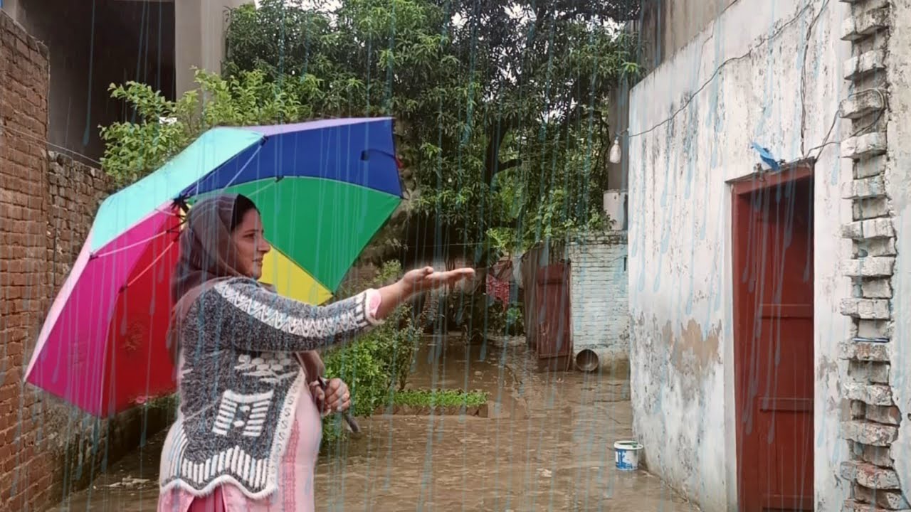 My Village Rain Routine | Sham Village Men Barish | Village Life | Village Sham