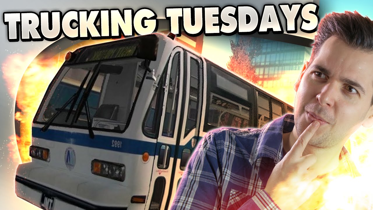 DRUNK DRIVING! - City Bus Sim 2010 - Trucking Tuesday