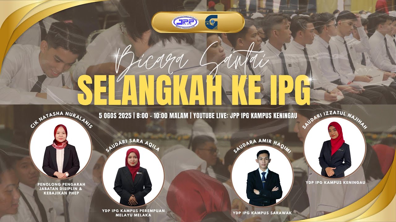BICARA SANTAI: SELANGKAH KE IPG