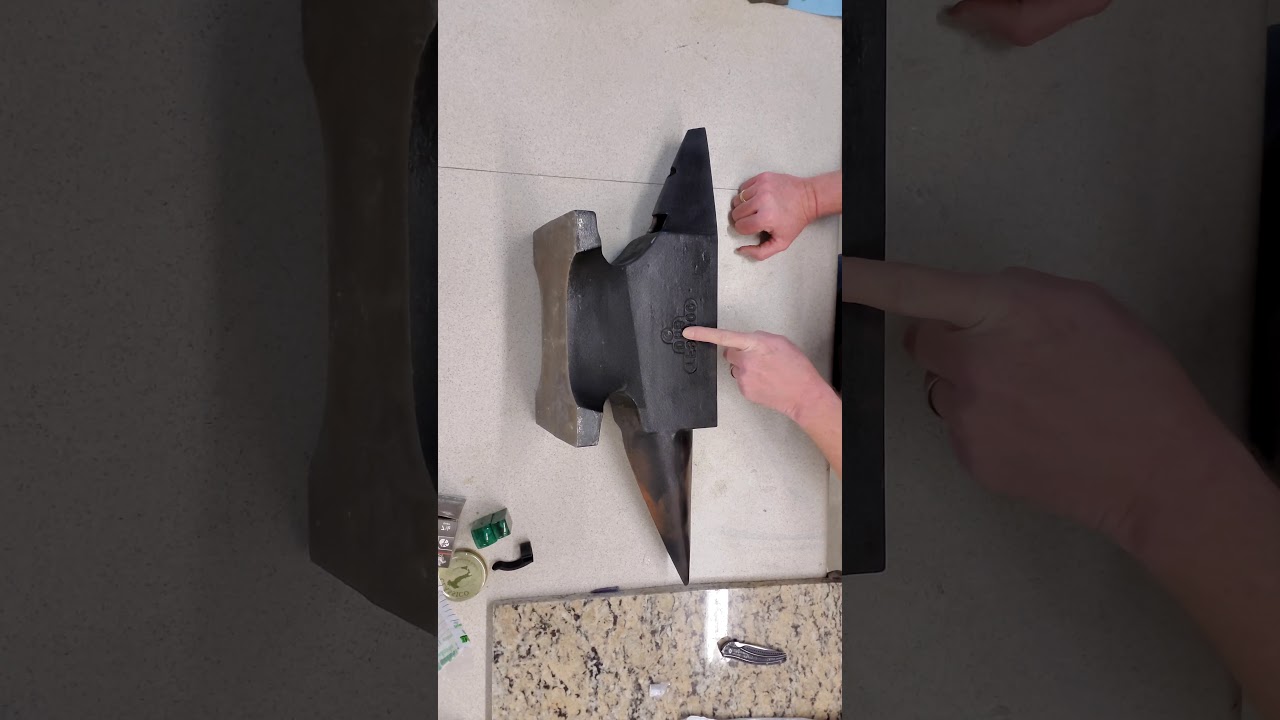 100 pound TFS Anvil & Peddinghaus Swedish Hammer