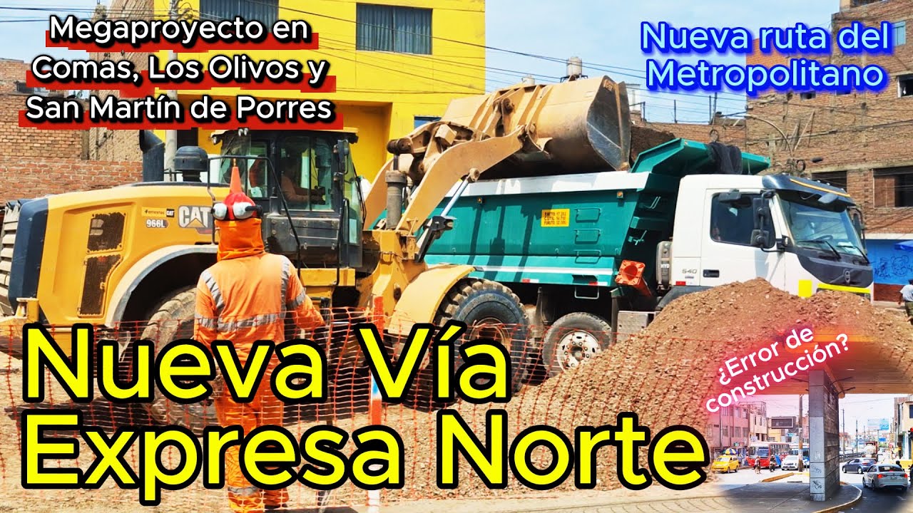Vía Expresa Norte - Nueva ruta del Metropolitano 🚧🚗🚌