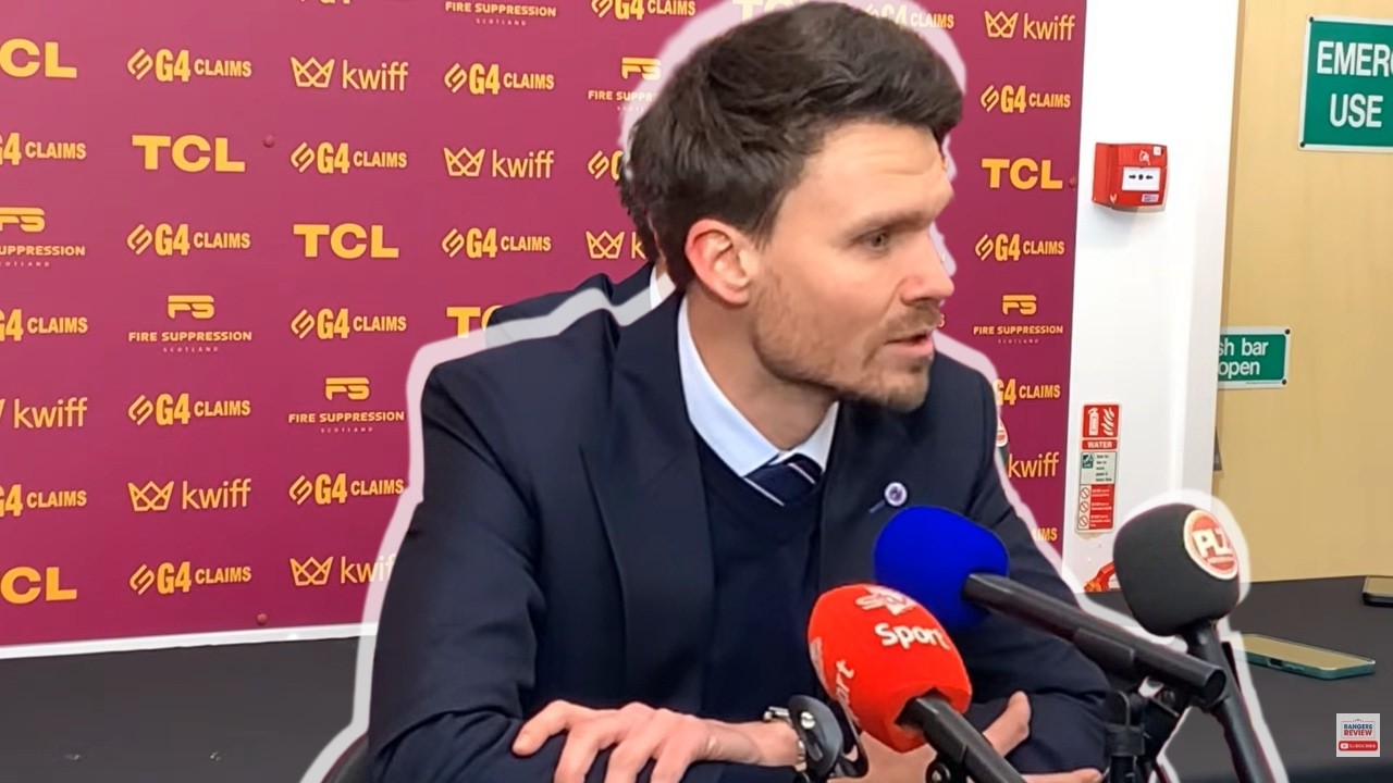 The title race is NOT over tonight - Danny Rohl on Motherwell draw 