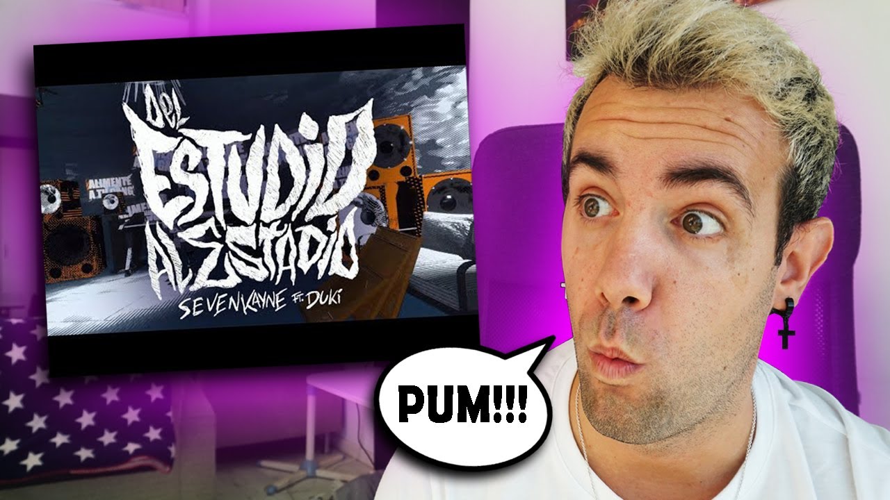 REACCIÓN a Seven Kayne, Duki - DEL ESTUDIO AL ESTADIO 😈🫢