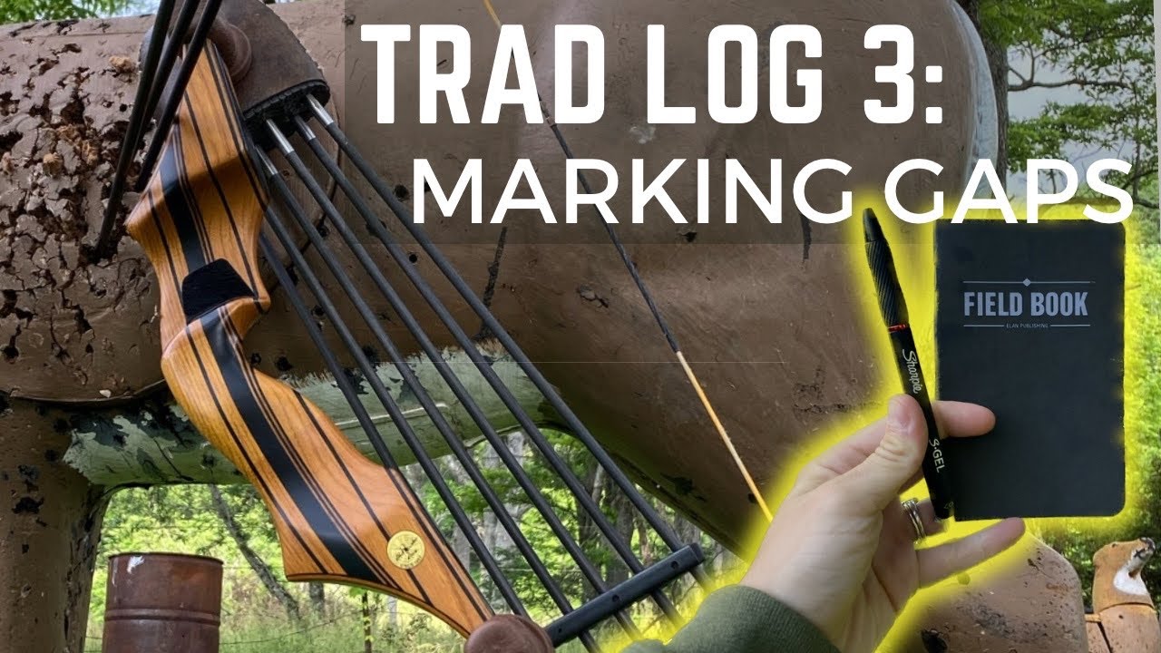 Marking Gaps with a traditional bow