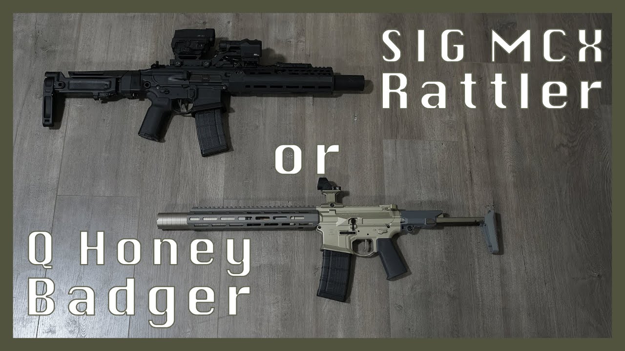 Sig Sauer MCX Rattler лучше, чем Q Honey Badger.