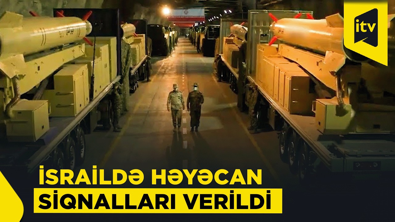 İran “cəhənnəmin qapılarını” açdığını açıqladı, ballistik raketlər İsrailə tuşlandı