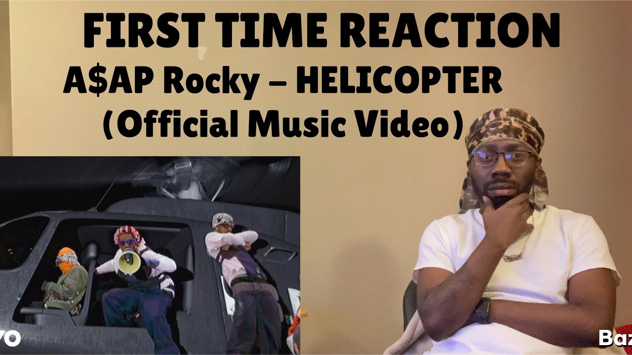REACTION | A$AP Rocky - HELICOPTER (Official Music Video)
