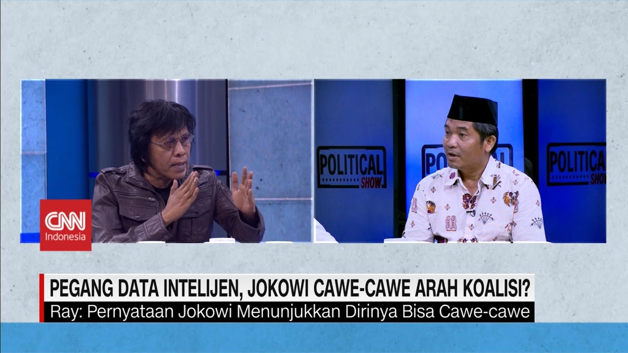 Debat Adian PDIP VS Ray Rangkuti Soal Jokowi Cawe-cawe Pakai Data Intelijen | Political Show