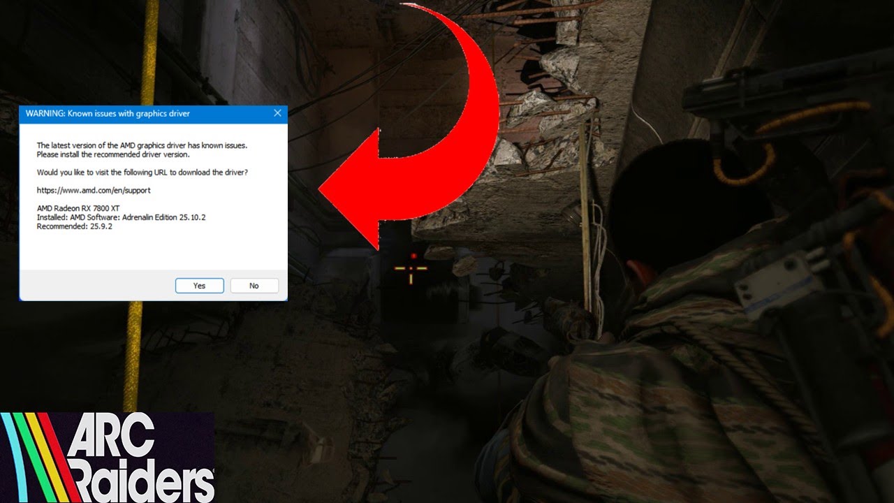 AMD 25.10.2 vs 25.9.2 &ndash; Any Difference in Arc Raiders? (Static - HIGH Graphic Settings)