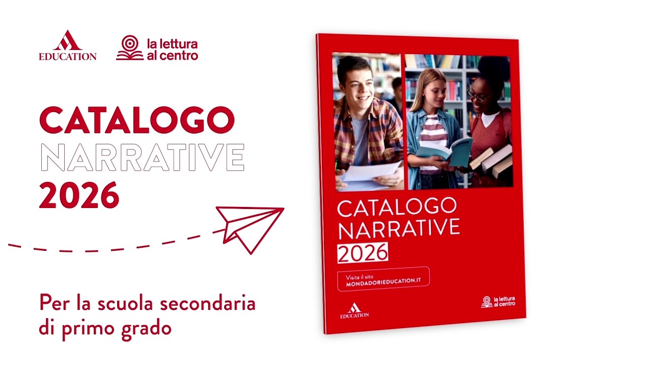 Le narrative Mondadori Education per la Scuola Secondaria di Primo Grado 2026