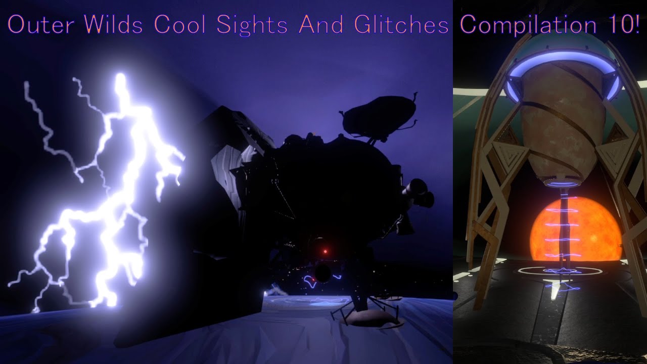 Подборка крутых достопримечательностей и глюков Outer Wilds 10