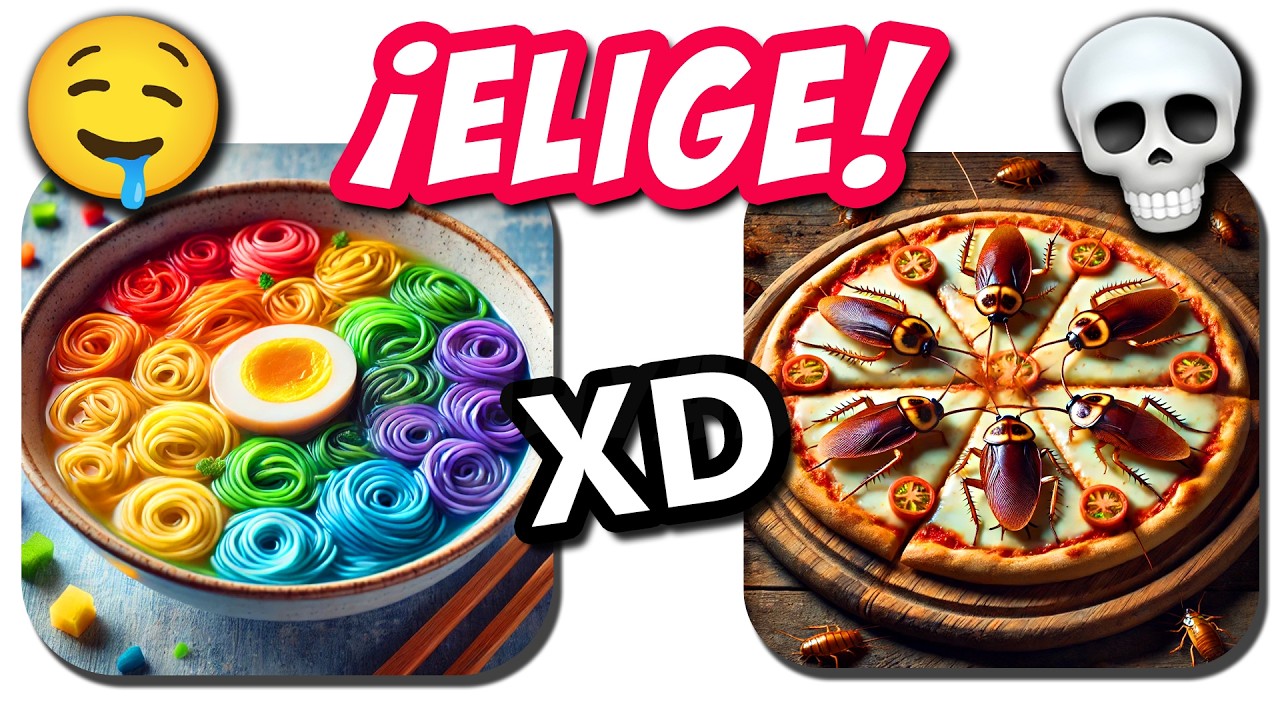 🗿🍷 Elige tu Comida, PERO con CUIDADO ⚠️🤣