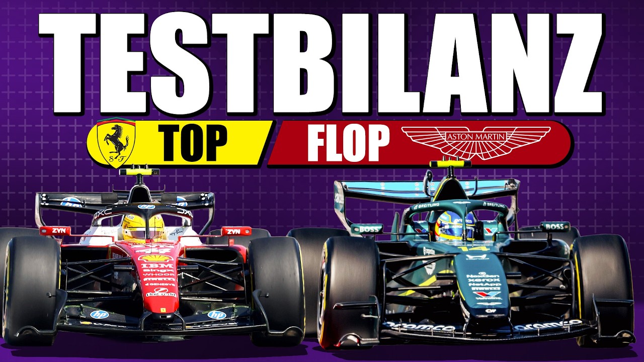 F1 2026 – Bahrain-Bilanz: TOPS & FLOPS der letzten Testwoche