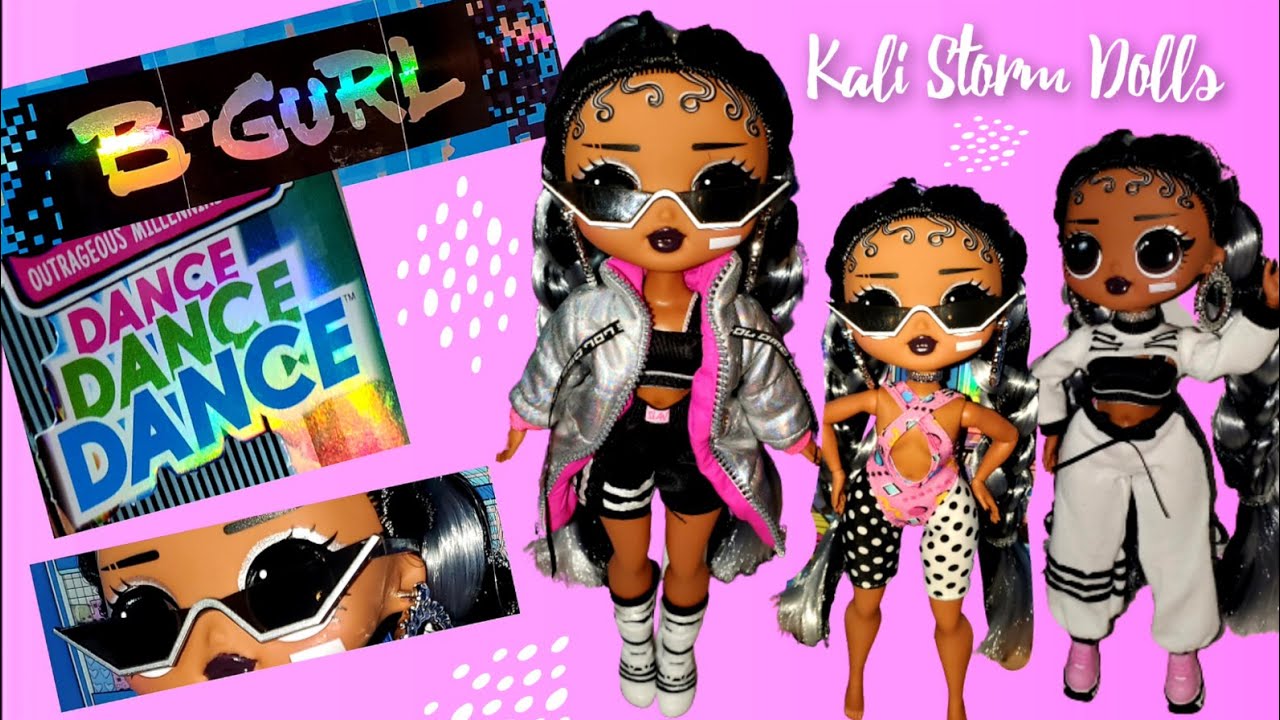 Unboxing Doll Review B Gurl LOL Surprise OMG Dance (what the B Mean?)