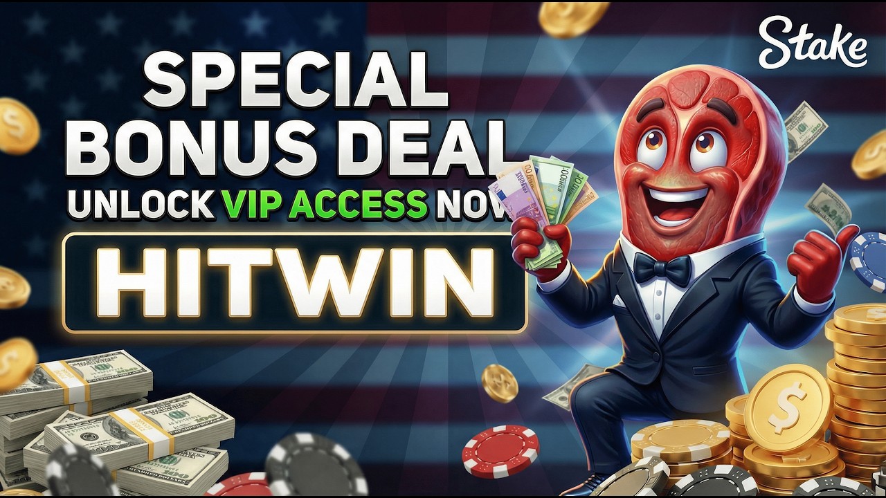 STAKE US Promo Code &ldquo;HITWIN&rdquo; &mdash; New Exclusive VIP Rewards & Bonus Code (2026)