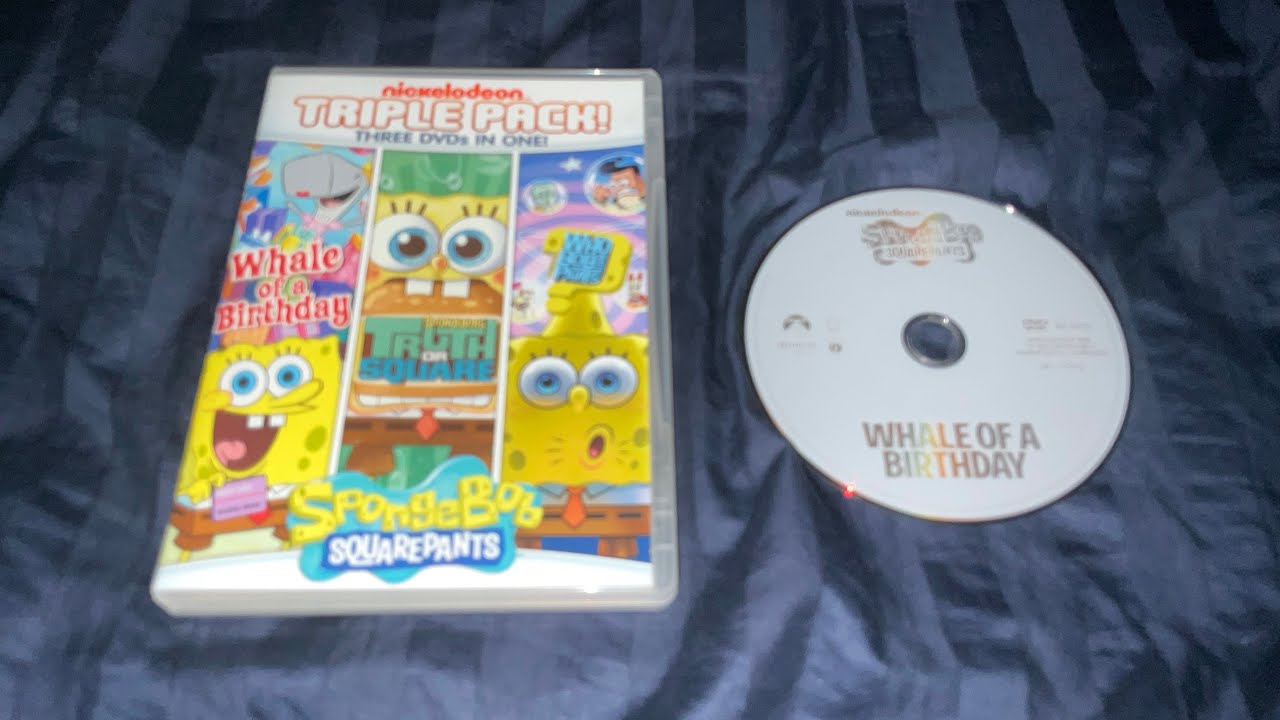 Opening to SpongeBob SquarePants: Whale of a Birthday 2006 DVD (2012 reprint)
