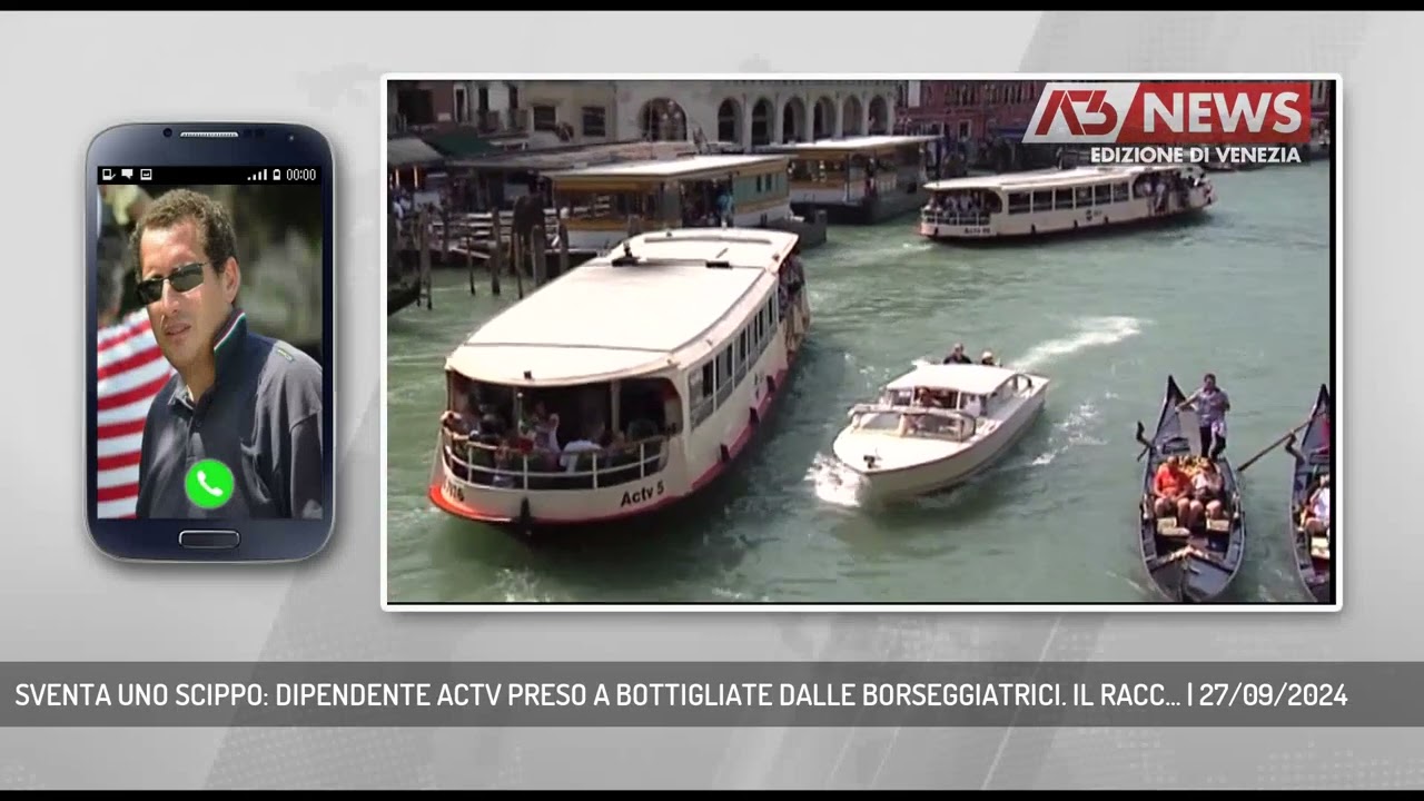SVENTA UNO SCIPPO: DIPENDENTE ACTV PRESO A BOTTIGLIATE DALLE BORSEGGIATRICI. IL RACC... | 27/09/2024