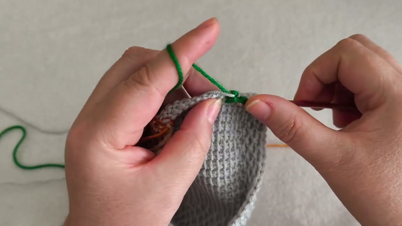 Tunus İşi Yılbaşı Temalı Bebek Yeleği Yapılışı✅Adım Adım Anlatım