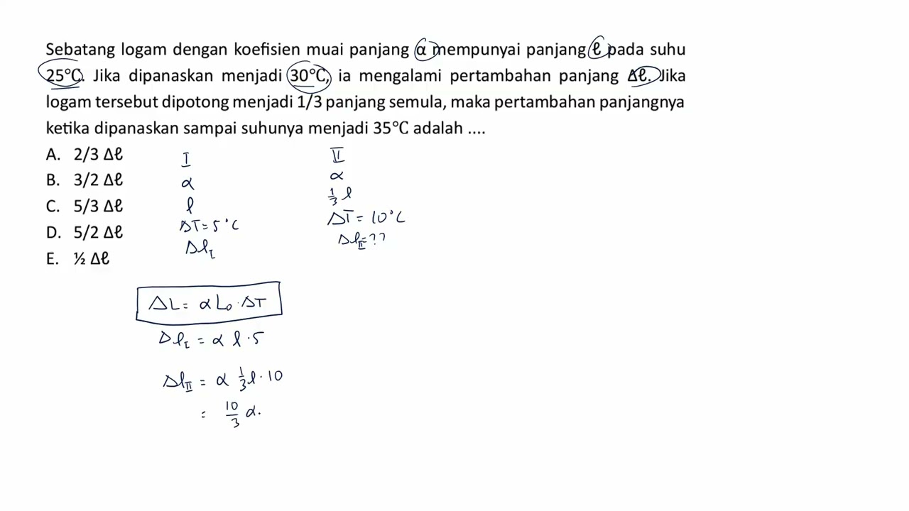 Suhu dan Kalor: Pemuaian panjang