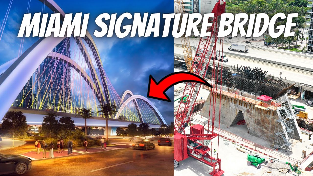 Miami's CRAZY $840 Million Signature Bridge Project! | Year 1 Update