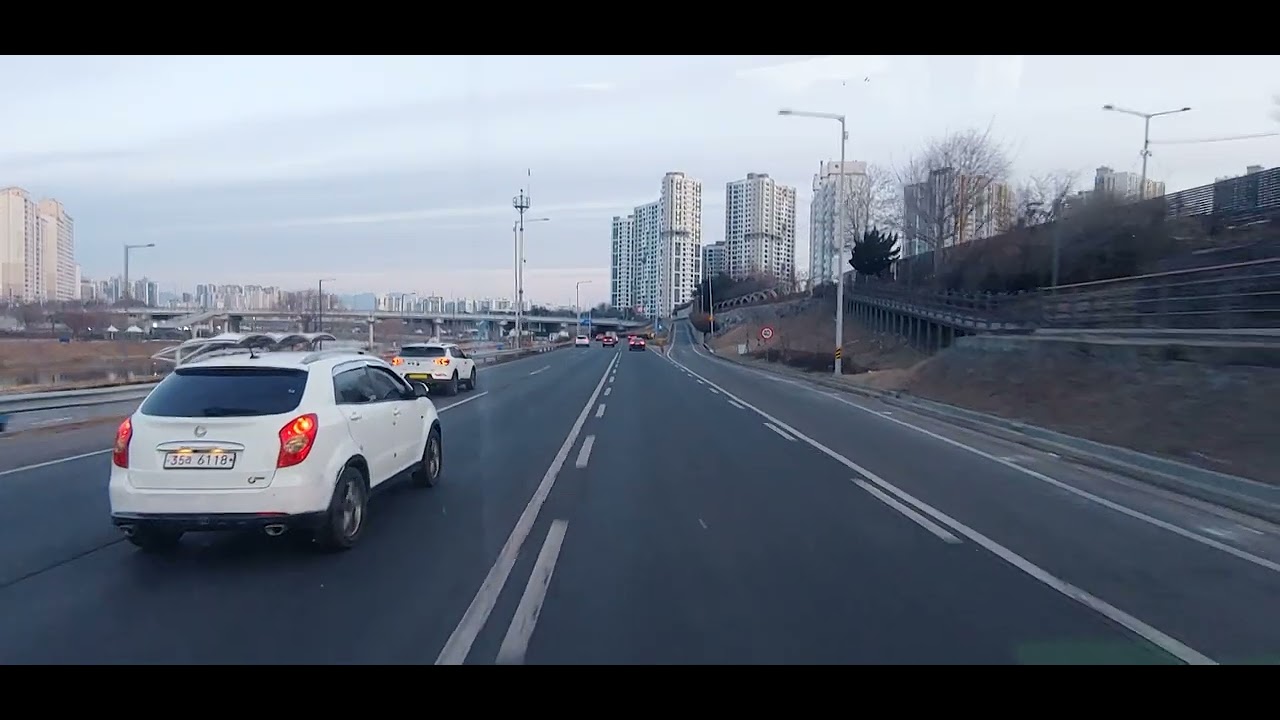 26.01.30 07:30 일출영상 한강 한국의오로라 45인승 대형영상 버스