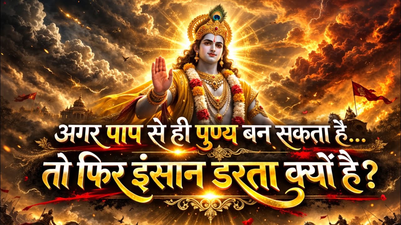 अगर पाप से ही पुण्य बन सकता है | तो फिर इंसान डरता क्यों है?