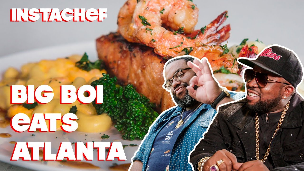 Outkast's Big Boi Introduces Cliff To Atlanta&rsquo;s Food Scene || InstaChef