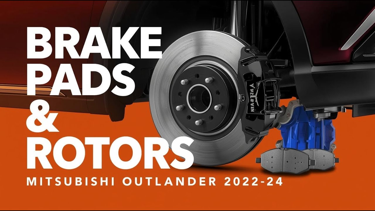 Brake Pads & Rotors Replacement | Mitsubishi Outlander (2022–2024) Step-by-Step
